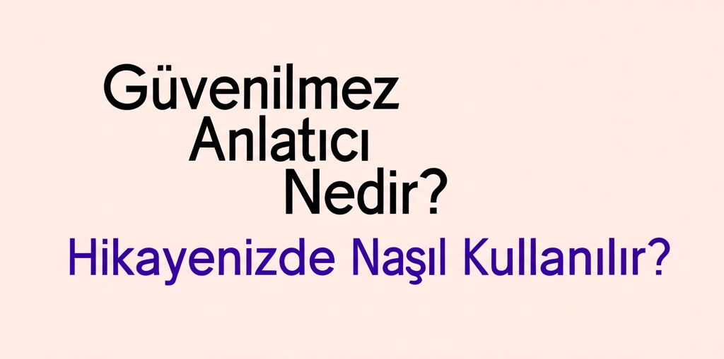 Güvenilmez Anlatıcı Nedir? Hikayenizde Nasıl Kullanılır?