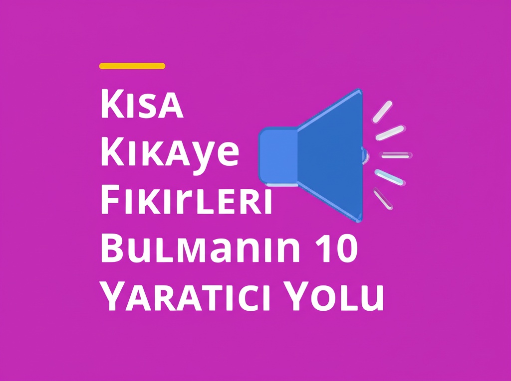 Kısa Hikaye Fikirleri Bulmanın 10 Yaratıcı Yolu
