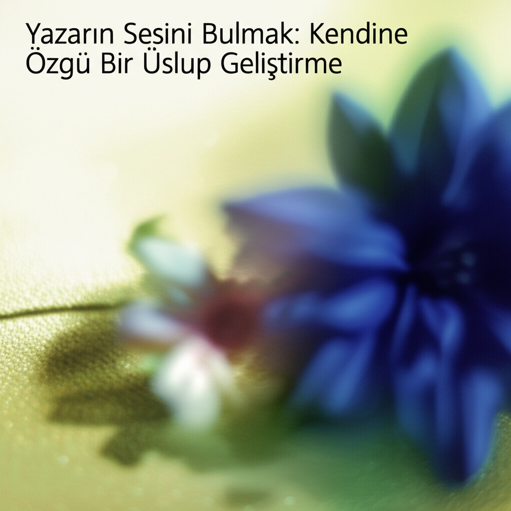 Yazarın Sesini Bulmak: Kendine Özgü Bir Üslup Geliştirme